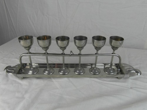 Vassoio tazze ottone piani - vassoio,