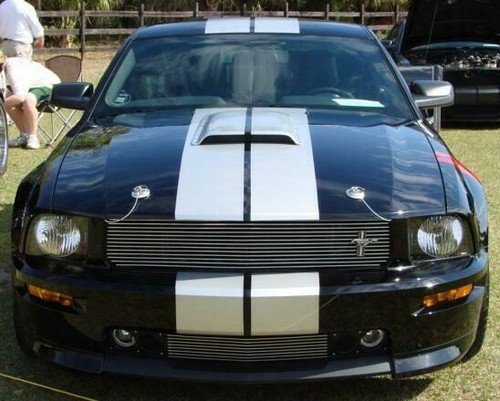 Shelby emblema cromato - gt,